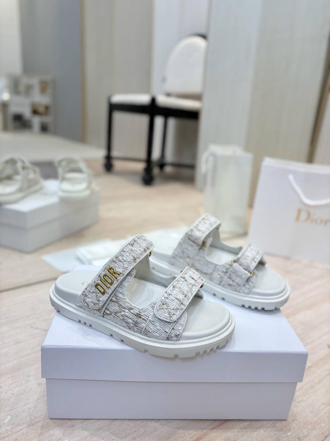 Dior Velcro sandals-3